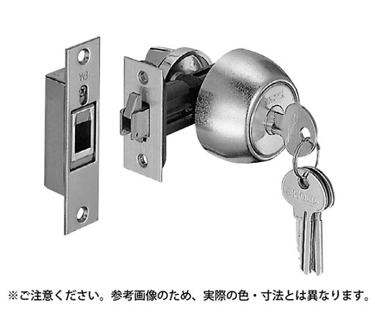 シロクマ チューブラ鎌錠(玄関)仙徳 1個 372-05
