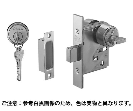 シロクマ 本締錠 BS51SG 1個 固定ディスク5