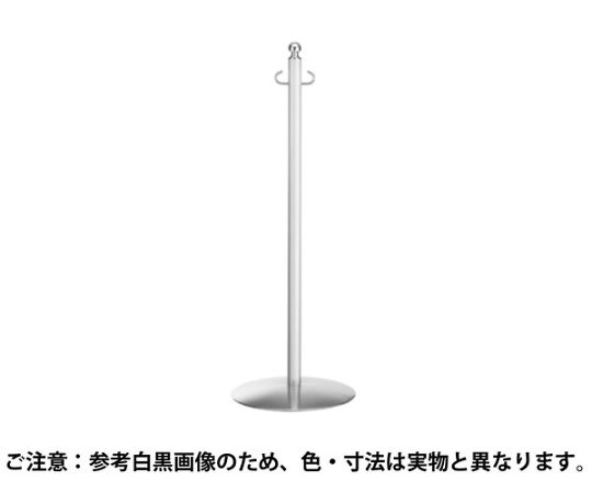 店内全品ポイント5倍★要エントリー★シロクマ フロアパーティションポールクローム/鏡面 1個 FPP1254｜Shop de clinic店 26,782円