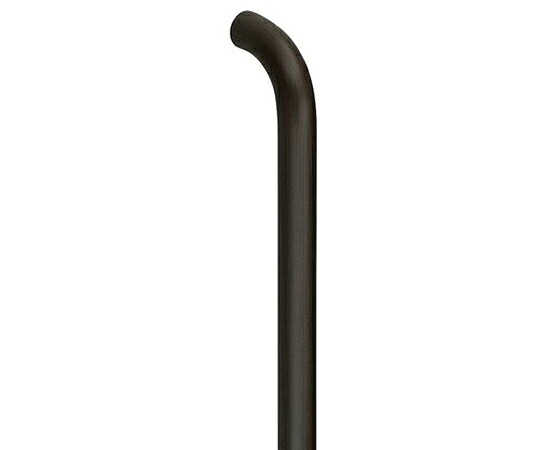 シロクマ アイウッド丸棒取手 (木製) オンタイプ 600mm ダークオーク 1個 No.288S