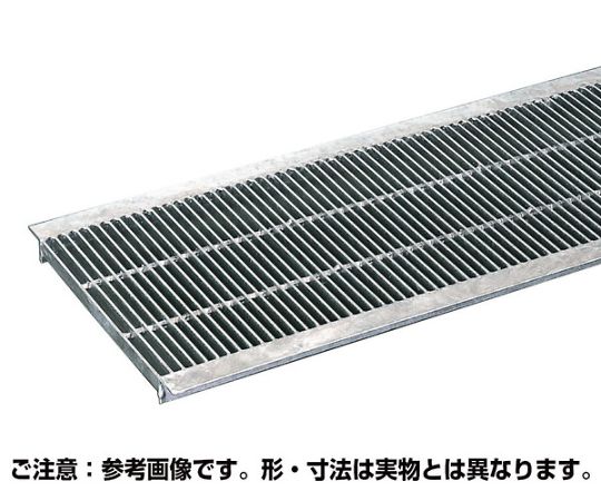 奥岡製作所 溝蓋グレーチング 細目プレーンタイプ U字溝用 歩道用 290×995×19mm 1枚 OKU-P3 30-19