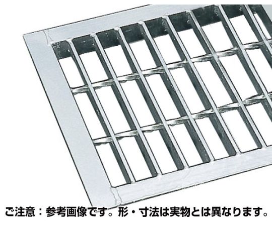 奥岡製作所 桝蓋グレーチング 並目プレーンタイプ 溜桝用 歩道用 620×690×25mm 1枚 OKE 60-25