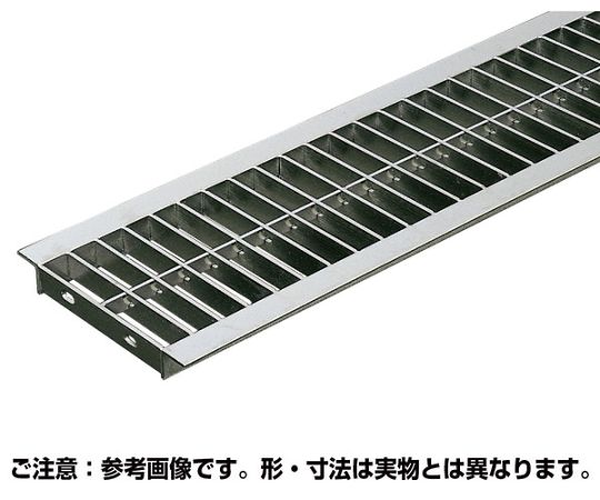 店内全品ポイント5倍★要エントリー★奥岡製作所 溝蓋グレーチング プレーンタイプ U字溝用 2t以下 290&times;994&times;25mm ピッチ22 1枚 OSU4 25-30B｜Shop de clinic店
