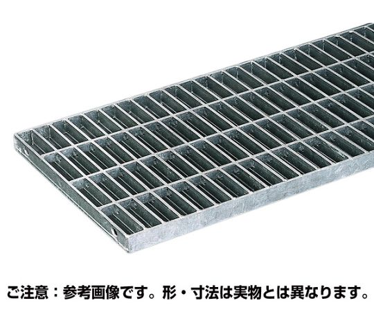 奥岡製作所 溝蓋グレーチング 並目プレーンタイプ 側溝用 14t以下 400×995×44mm 1枚 OKG 40-44
