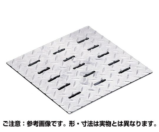 奥岡製作所 排水用ピット蓋 集水桝用 歩道用 300×300mm 長穴 1枚 OSPD-3-30