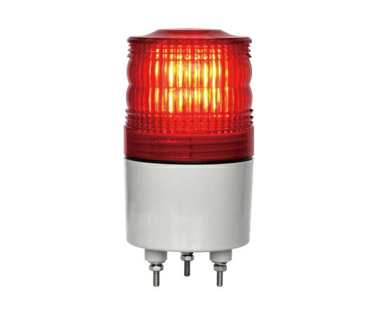 日惠製作所 小型LED回転灯φ70 ニコトーチ・70(赤) DC12～24V 1個 VL07R-D24NR
