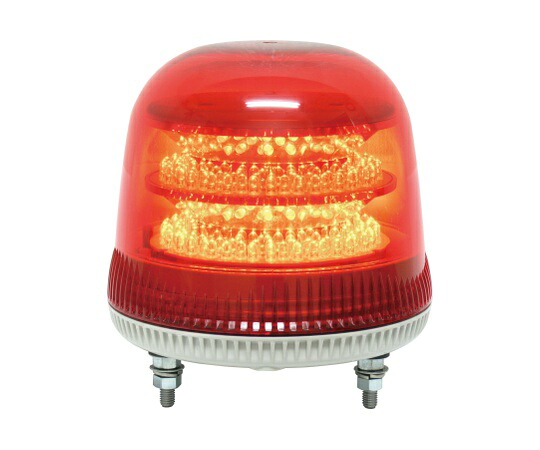 店内全品ポイント5倍★要エントリー★日惠製作所 LED回転灯φ170 ニコモア(赤) AC100V 電子音付 1個 VL17M-100BPR|Shop de clinic店