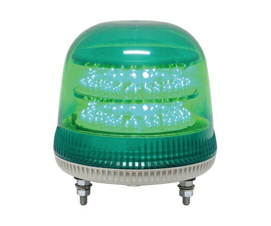 店内全品ポイント5倍★要エントリー★日惠製作所 LED回転灯φ170 ニコモア(緑) AC100V 電子音付 1個 VL17M-100BPG|Shop de clinic店