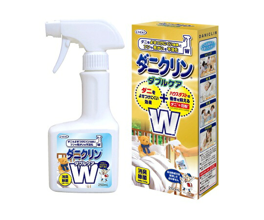 UYEKI（ウエキ） ダニクリン　Wケア　250mL　24個入 1ケース(24個入)