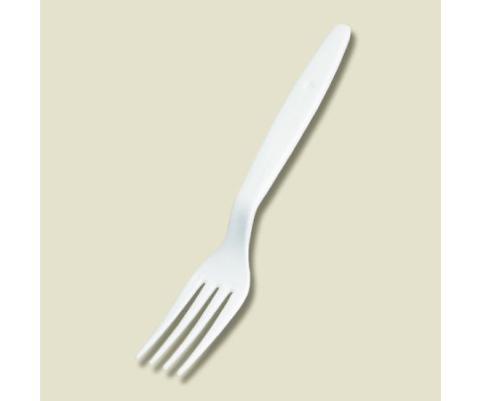 アサヒ徳島 大フォーク 16cm 白 バラ(個包装なし) 500本 1パック(500本入) 004636713