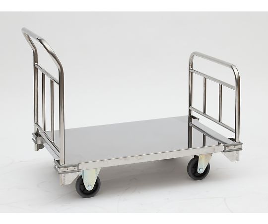 店内全品ポイント5倍★要エントリー★金沢車輌 ステンレスバゲジトラック 1025×700×850mm 1個 SH-50A|Shop de clinic店