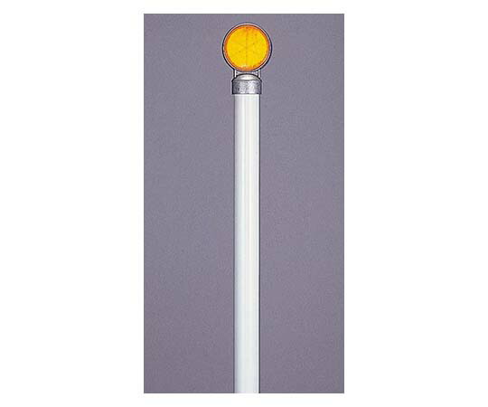 キャットアイ 一般型デリニェーターφ100 片面 土中用 鋼管（白）φ60.5×1435mm 1セット DR-100S P2