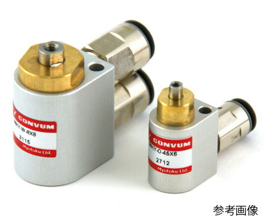妙徳 小型エアシリンダ 1個 MKY-O-10X5