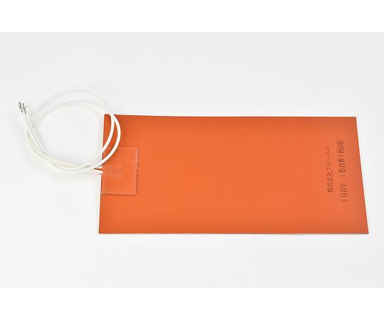 ThreeHigh 【シロキサン対策品】シリコンラバーヒーター100V　160W　100mm×200mm　リード線300mm両面テープ（耐熱200℃）付き 1枚 SR100-160-100-200-P-B