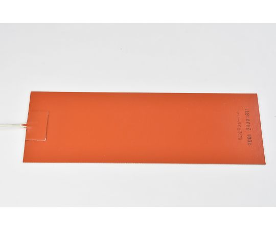 ThreeHigh 【シロキサン対策品】シリコンラバーヒーター　【リード線延長3m】100V　240W　100mm×300mm　リード線3m 1枚 SR100-240-100-300-L3-B