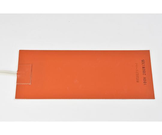 店内全品ポイント5倍★要エントリー★ThreeHigh 【シロキサン対策品】シリコンラバーヒーター 【両面テープ付き、リード線延長3m】100V 200W 100mm×250mm 1枚 SR100-200-100-250-P-L3-B|Shop de clinic店