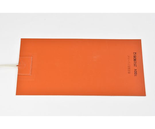 店内全品ポイント5倍★要エントリー★ThreeHigh 【シロキサン対策品】シリコンラバーヒーター 【両面テープ付き、リード線延長5m】100V 250W 125mm×250mm 1枚 SR100-250-125-250-P-L5-B|Shop de clinic店