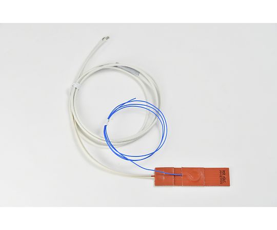 ThreeHigh 【シロキサン対策品】シリコンラバーヒーター　【熱電対3m、リード線延長3m】　100V　20W　25mm×100mm 1枚 SR100-20-25-100-K3-B