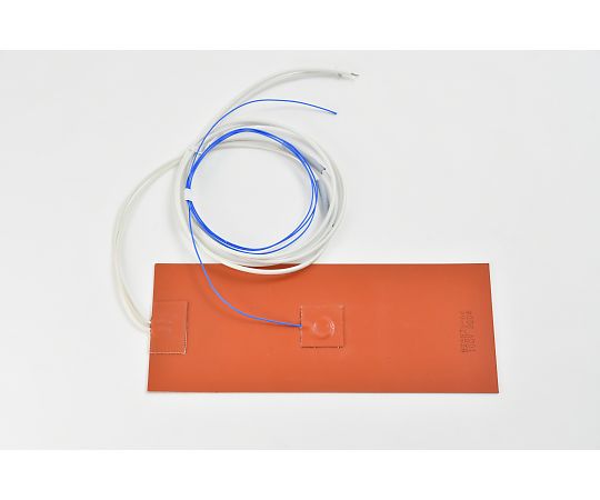 ThreeHigh 【シロキサン対策品】シリコンラバーヒーター　【熱電対3m、リード線延長3m】　100V　200W　100mm×250mm 1枚 SR100-200-100-250-K3-B