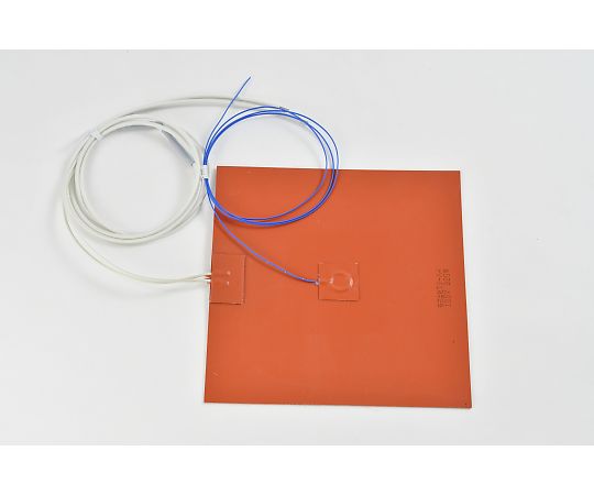 ThreeHigh 【シロキサン対策品】シリコンラバーヒーター　【熱電対10m、リード線延長10m】　100V　320W　200mm×200mm 1枚 SR100-320-200-200-K10-B
