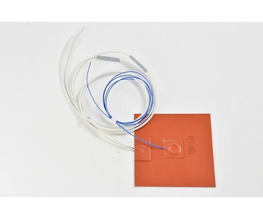 店内全品ポイント5倍★要エントリー★ThreeHigh 【シロキサン対策品】シリコンラバーヒーター　【両面テープ付き、熱電対3m、リード線延長3m】　100V　125W　125mm&times;125mm 1枚 SR100-125-125-125-P-K3-B｜Shop de clinic店