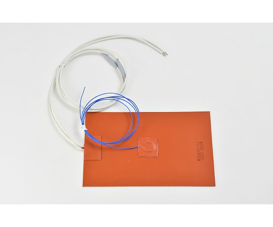 ThreeHigh 【シロキサン対策品】シリコンラバーヒーター　【両面テープ付き、熱電対10m、リード線延長10m】　100V　200W　125mm×200mm 1枚 SR100-200-125-200-P-K10-B