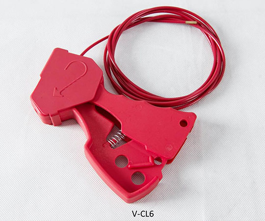 マブチ・エスアンドティー ハンディケーブルロックアウト 4個入り口・入口 1箱(4個入) V-CL6-J 研究・実験用品-設備