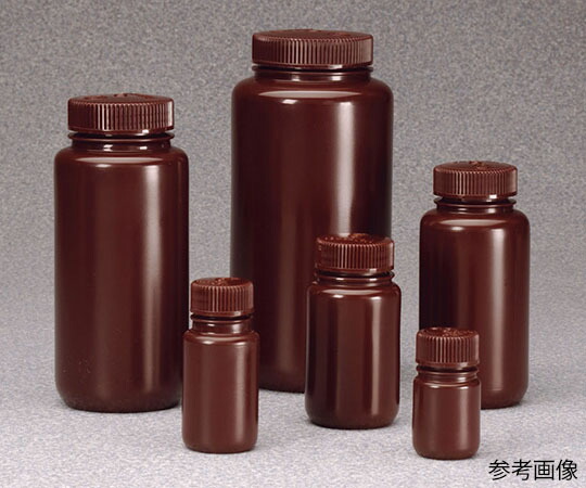 Thermo Scientific Nalgene 広口赤銅色軽さ瓶（HDPE） 250mL 1箱(72本入) DS2185-0008