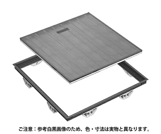 SPG らくらく気密床下点検口 606mm角 シルバー 1個 SFK606S