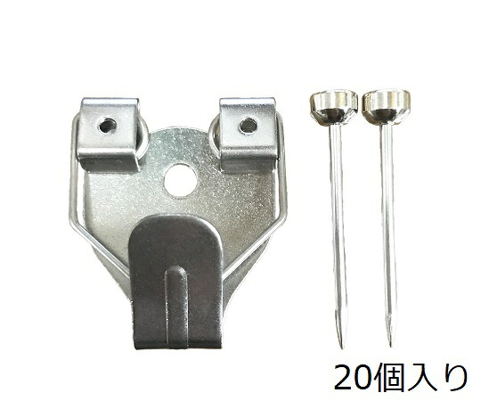 福井金属工芸 ステンレスセフティXフック中 1箱(20個入) S-4007 6,634円