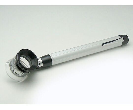 クリアー光学 LEDライト付鑑定ルーペ　高倍率　収差補正コートレンズ　15倍　21mm 1個 I-CG15
