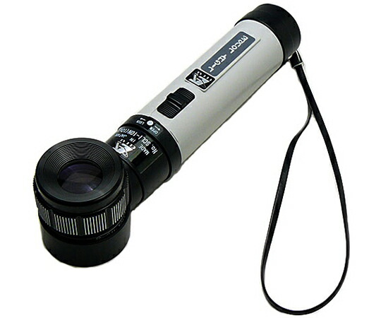 クリアー光学 0.1mm目盛付　ライト付ルーペ　10倍　21mm　収差補正コートレンズ 1個 P-12L