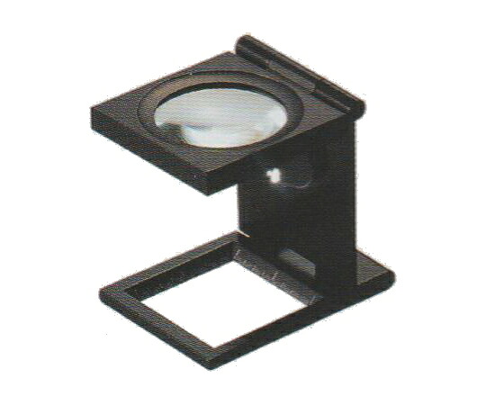 クリアー光学 縞見ルーペ　リネンテスター　1mm目盛付　6倍　31mm　LEDライト付 1個 I-C6LED 8,089円