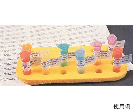 Diversified　Biotech 0.5～2.0mLチューブ用　フラッグタッグ　ホワイト 1個(60枚×25シート入) FLAG-1000