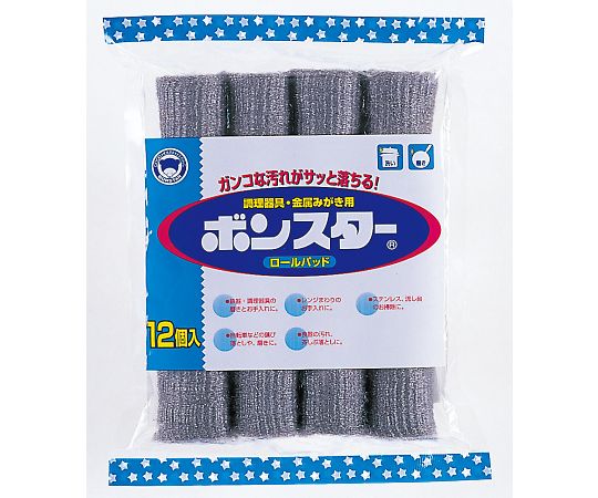 ボンはやりっ児 ボンスターロールパッド 12個入/袋×100袋 1箱(12個×100袋入) B-005