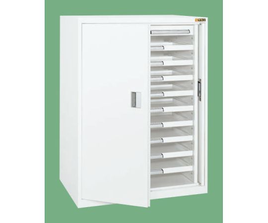 サカエ ミニ工具室（横ケント式）スチール扉タイプ　W1022×D623×H1350mm 1個 K-K1051W