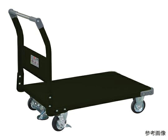 店内全品ポイント5倍★要エントリー★サカエ 特製四輪車（固定ハンドルタイプ・フロアストッパー付）　W855&times;D480&times;H855mm 1個 TAN-22FD｜Shop de clinic店