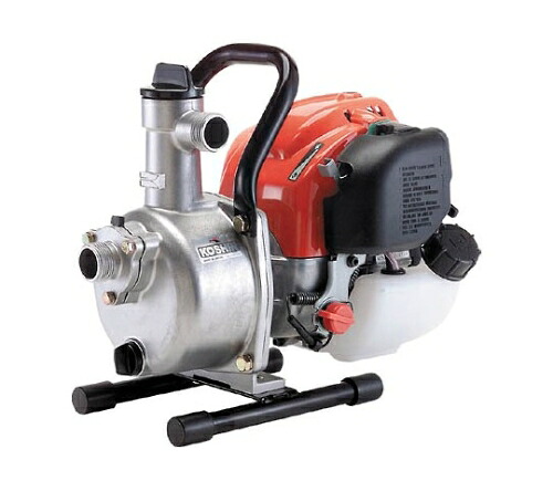 工進 発動機揚水機 ハイデルスポンプ 差しわたし２５粍 ミニ４循環過程 1台 KH-25