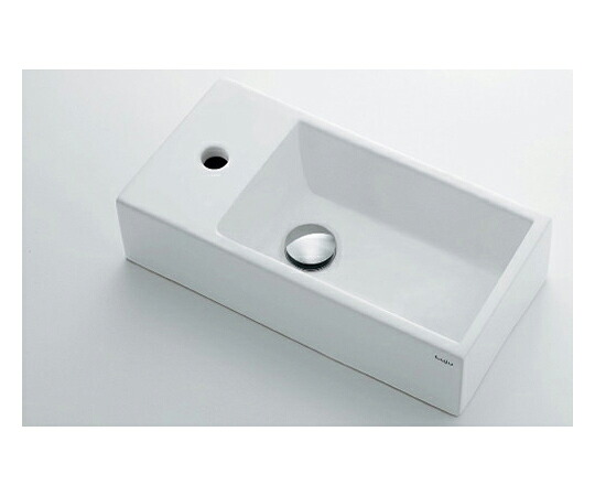 カクダイ 壁掛手洗器　Lホール 1個 493-153