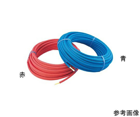 カクダイ 保温材つき取り持ち役ポリエチレン管（赤） 16A 1個 672-117-50R 配管工具-DIY・工具