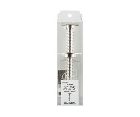 カクダイ 六角軸肌付き裁断師（アジャストつき） 1個 607-603 DIY・工具-配管工具-花・ガーデン・DIY