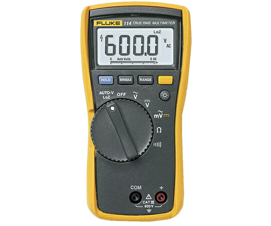 テクトロニクス＆フルーク 電気設備・電気工事用デジタルマルチメーター 1台 FLUKE-114｜Shop de clinic店