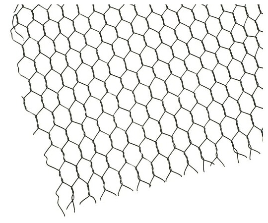 ハイロジック 亜鉛亀甲網　#20×10mm×910mm×30m巻　巻売 1個 W996
