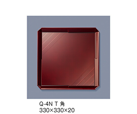 三信化工 ノンスリップABSトレイ　角　溜 1個 Q-4N_T
