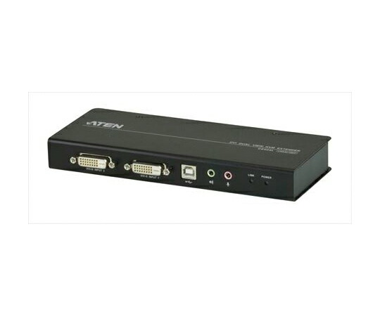 ATENジャパン DVIデュアル見せびらかす相応う KVMエクステンダー 1式 CE604