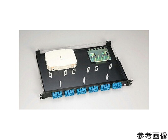 TERADA 19in手合い 光成端箱 FPD 1U 16DLCアダプター付（磁気テープ芯） 1式 FPD11232T