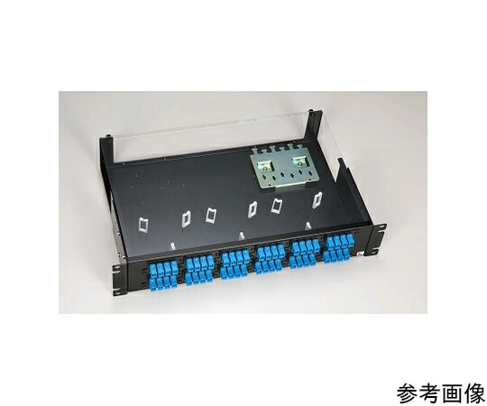 TERADA 19in手合い 光成端箱 FPN 2U 44SCアダプター付 1式 FPN20244