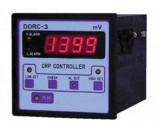 店内全品ポイント5倍★要エントリー★富士精密電機 パネル型　ORP指示調節計（DIN96小型デジタル）AC100V電源　&plusmn;100mV非絶縁出力 1台 DORC-3-11｜Shop de clinic店