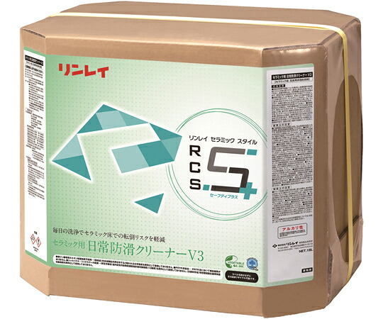 店内全品ポイント5倍★要エントリー★リンレイ セラミック用　日常防滑クリーナーV3 1箱 718237｜Shop de clinic店