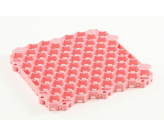 ワタナベ産業 抗菌システムスノコ 捉え所の無い さくら色 150mm×150粍 100枚入 1箱(100枚入) HA-1504